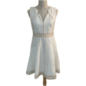 Elegant White Lace Dress